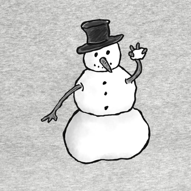 Snowman by BlueTiger